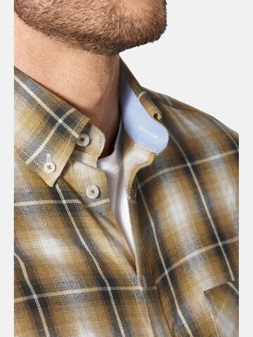 BABISTA Regular fit Button Up Shirt ' Barbitanti ' in Yellow