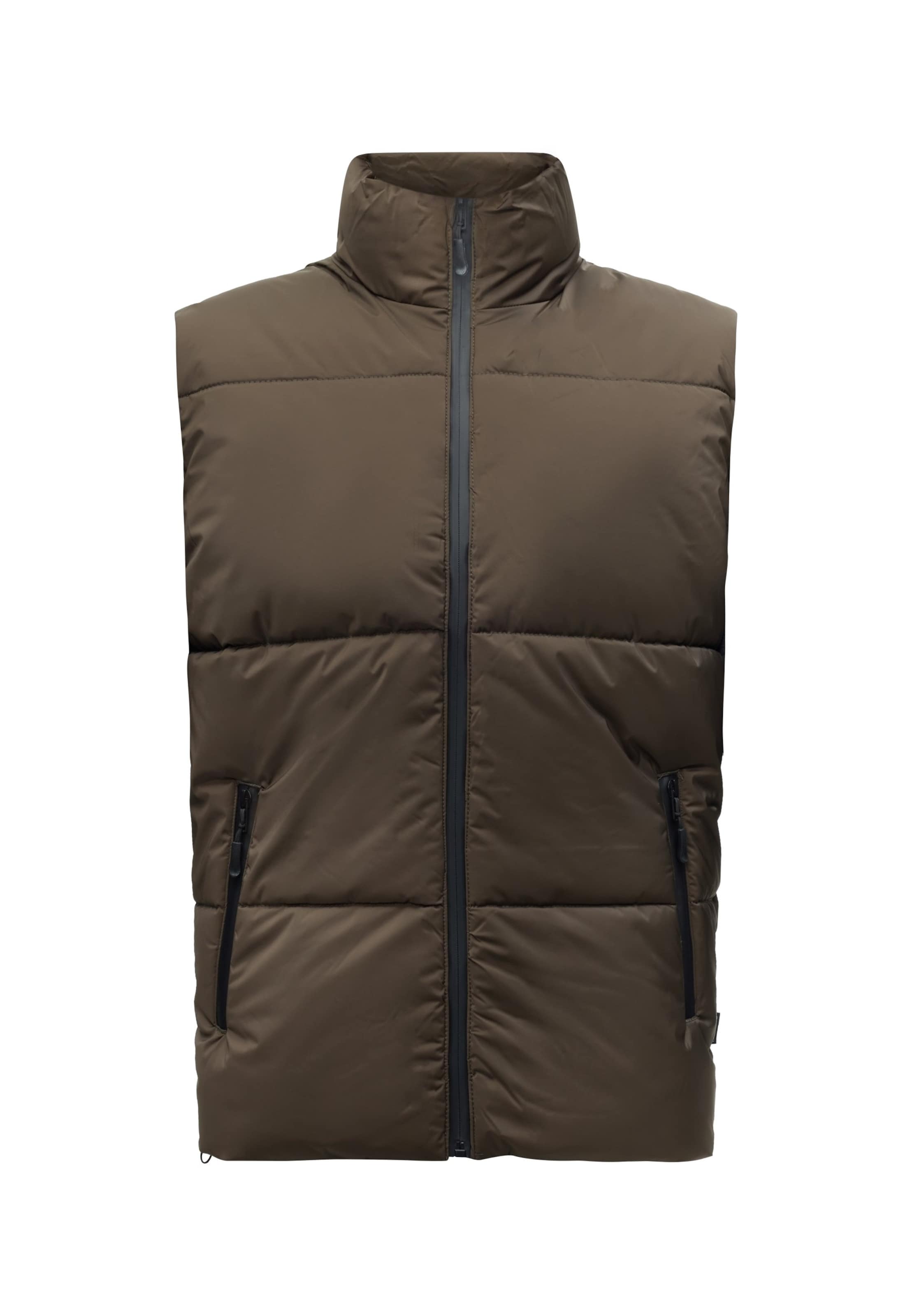 BLEND Vest 'BHFERI' in Brown: front