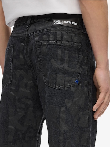 KARL LAGERFELD JEANS Normalny krój Jeansy w kolorze czarny
