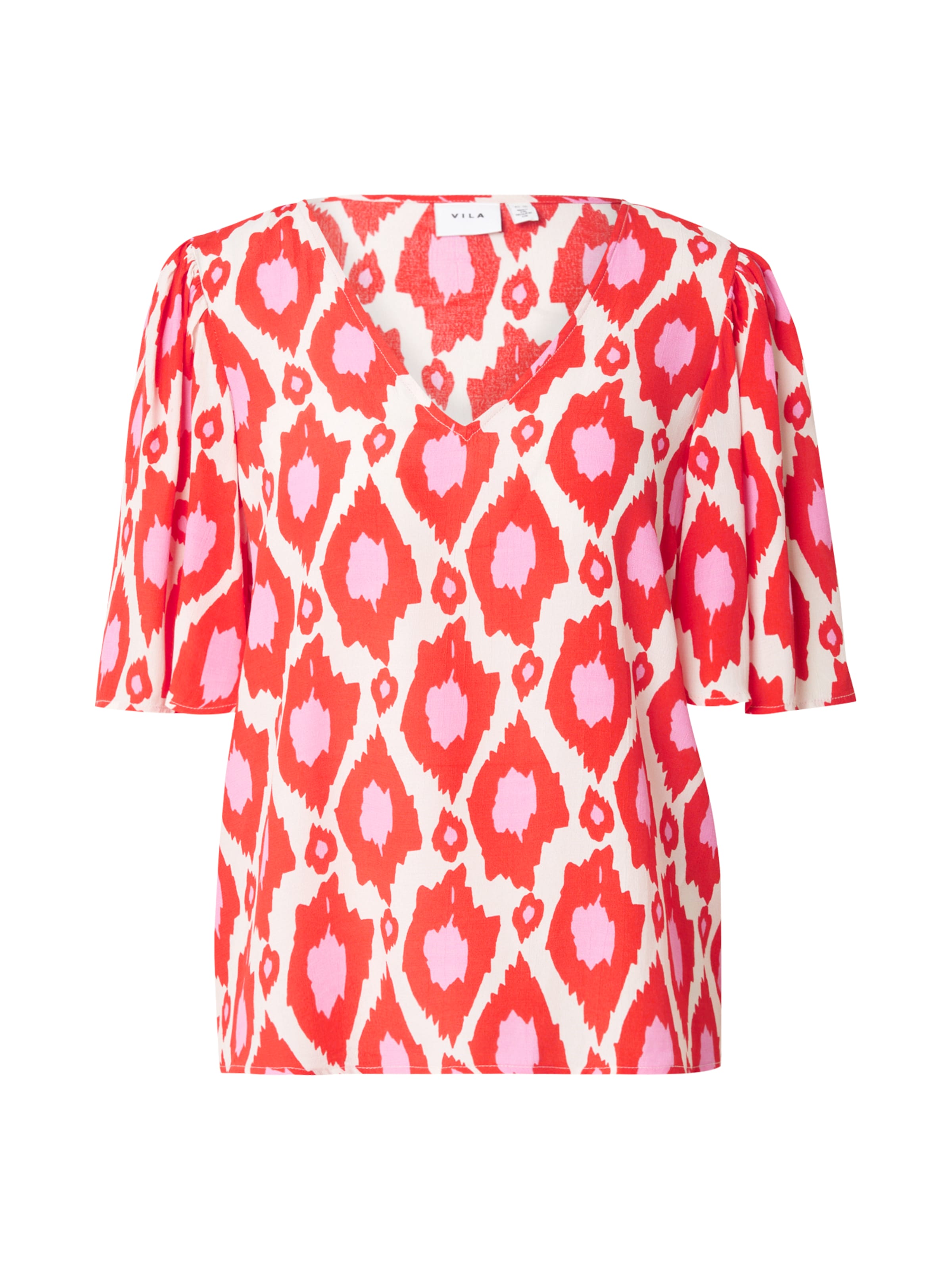 Camicia da donna 'VIKikki' di VILA in rosso: frontale