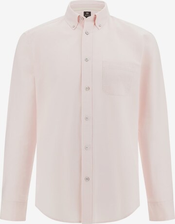 Chemise Boggi Milano en rose : devant