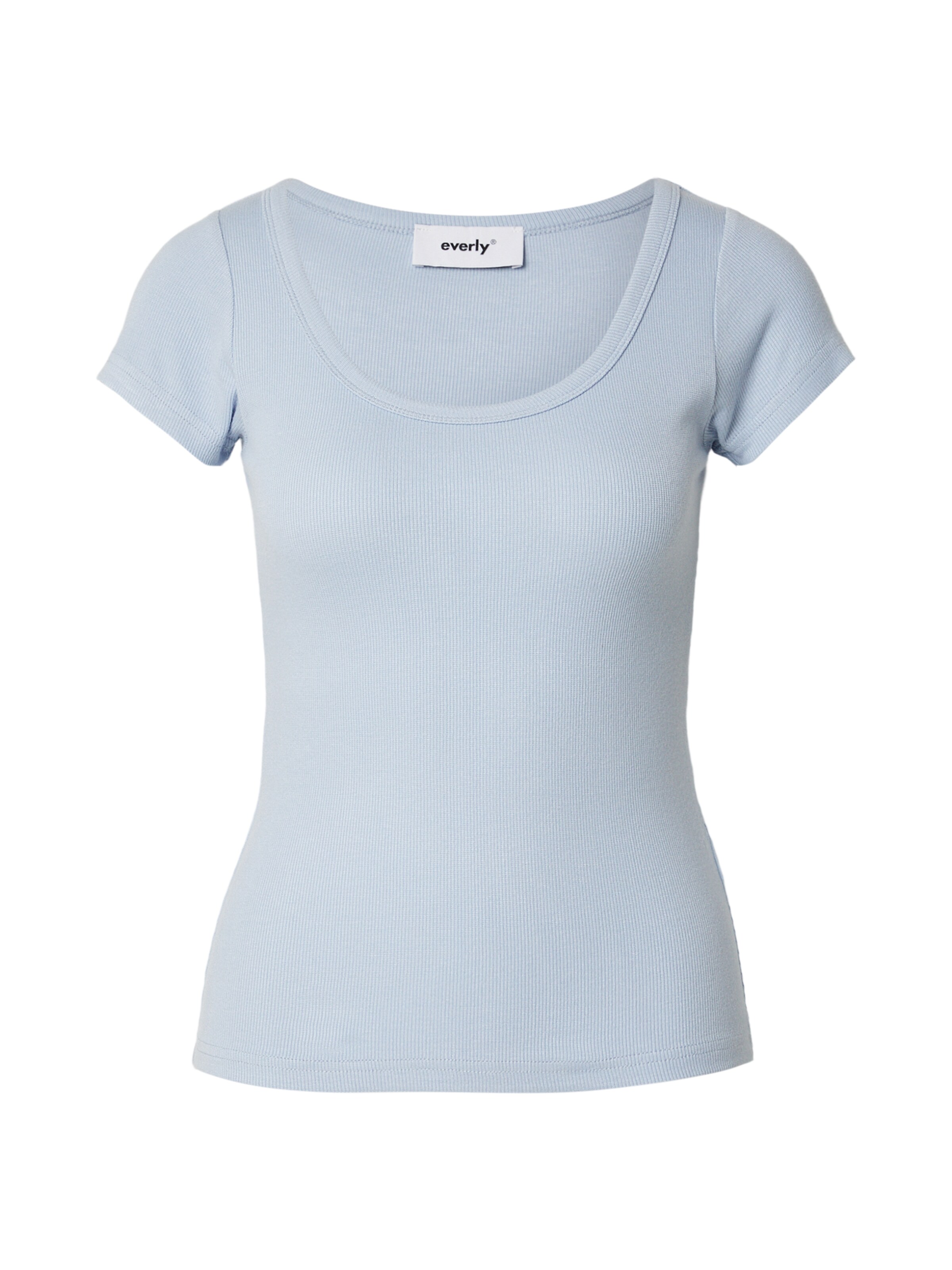 Everly Tshirt in Blau: Vorderseite