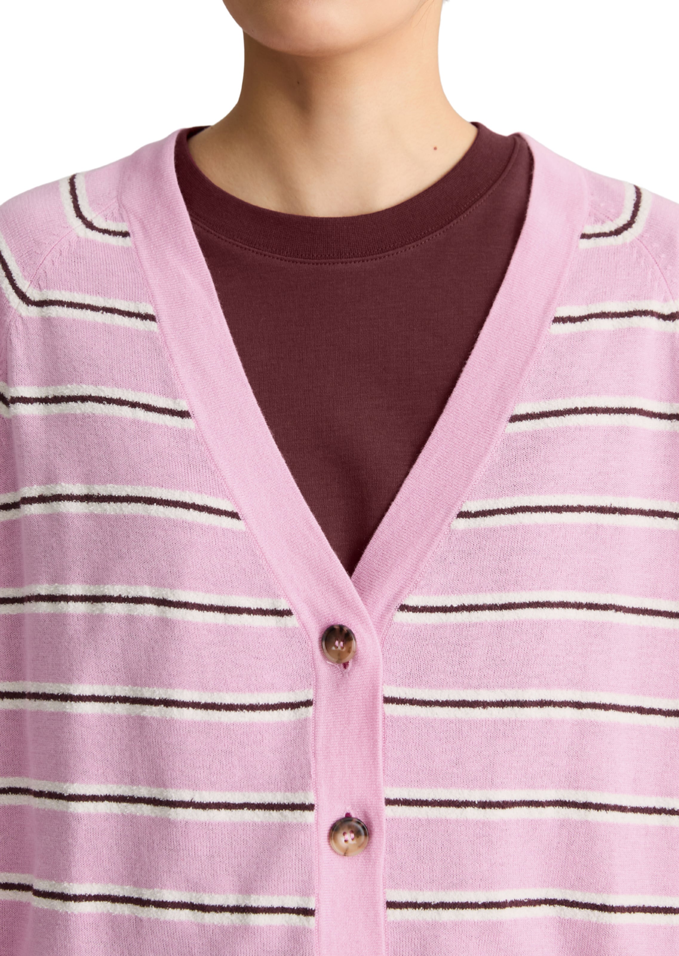 Marc O'Polo DENIM Strickjacke in Pink