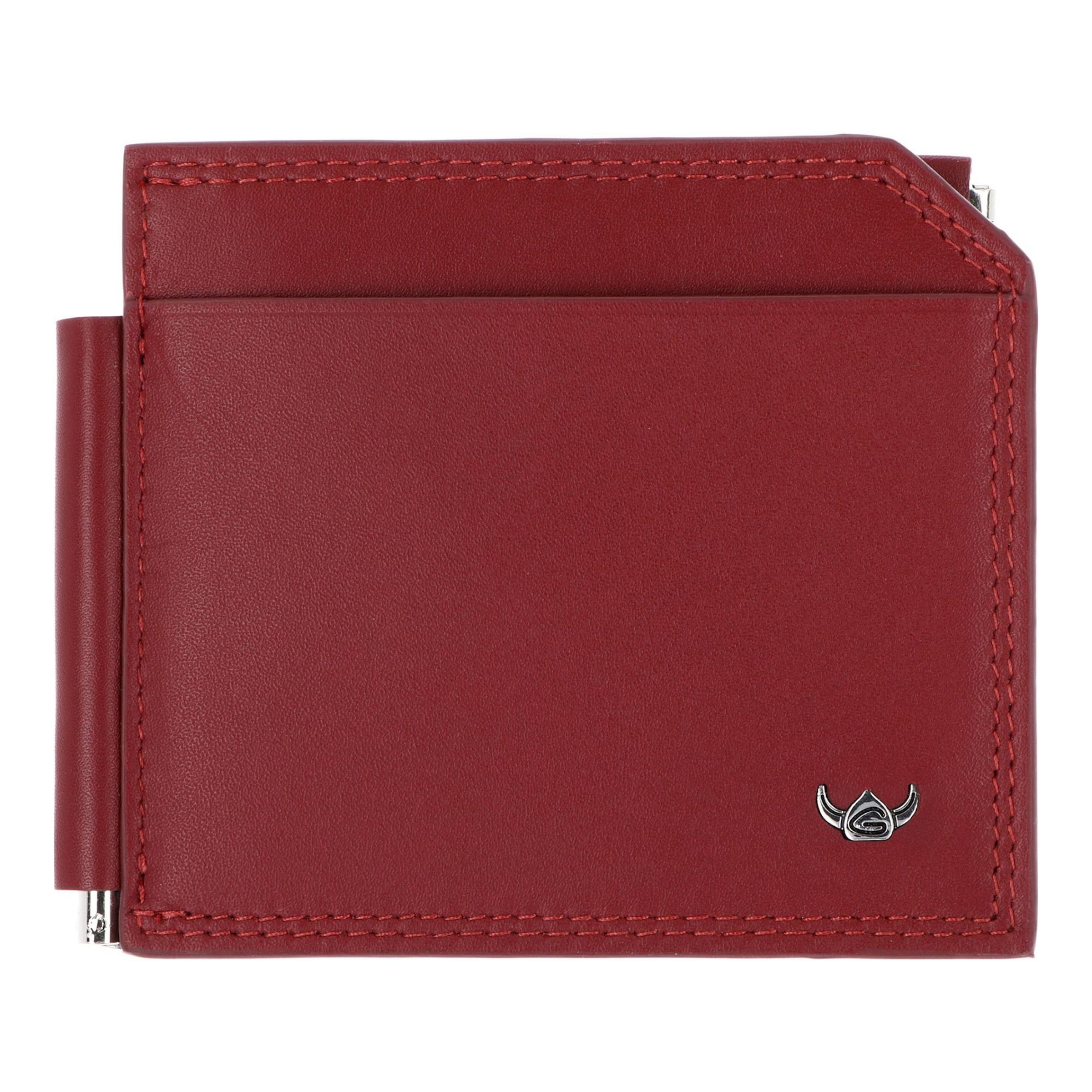Porte-monnaies 'Polo' GOLDEN HEAD en rouge : devant