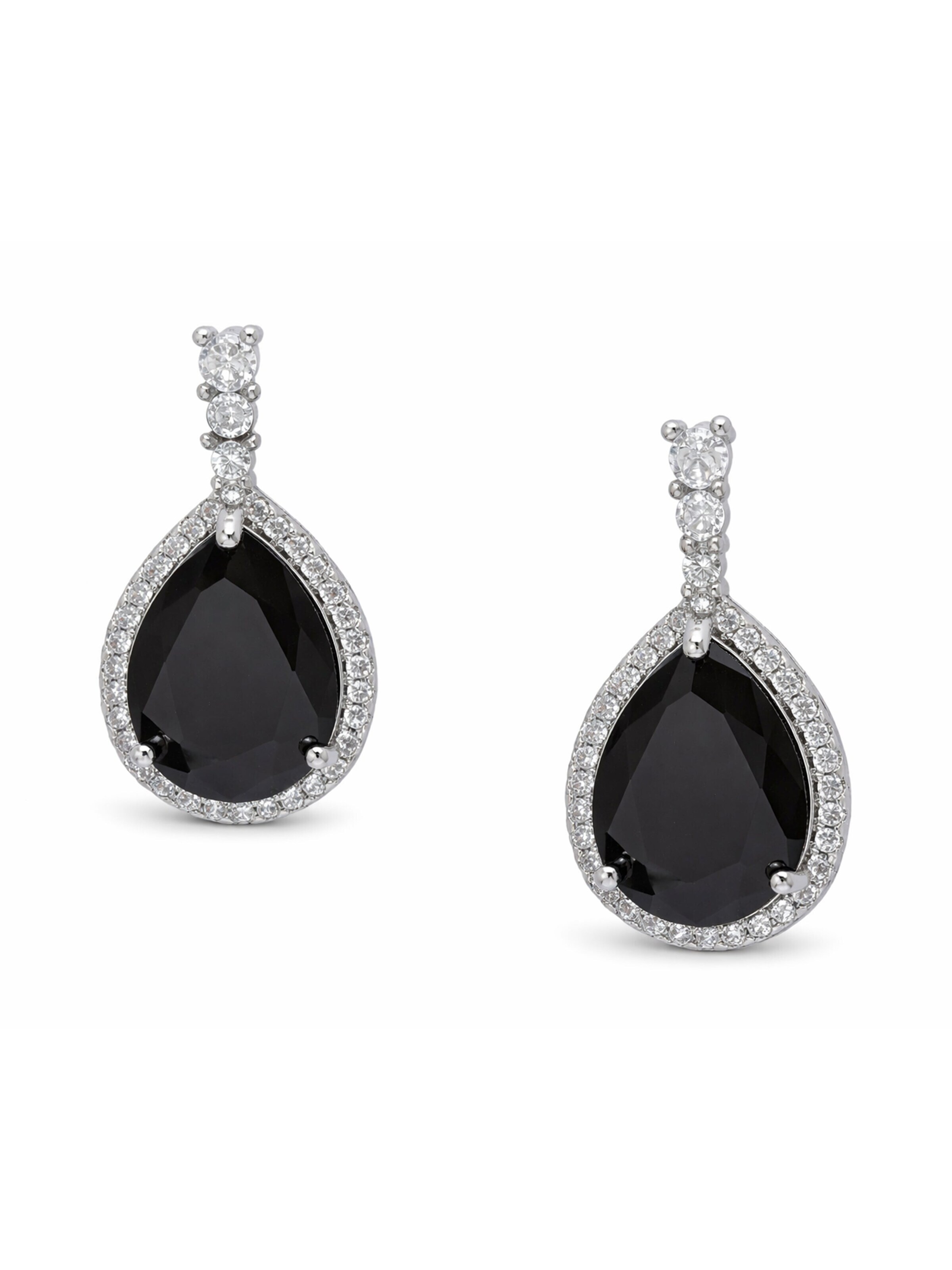 AVANT-GARDE PARIS Earrings in Black: front
