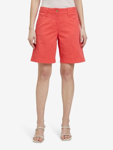 Betty Barclay Regular Pants in Red: front