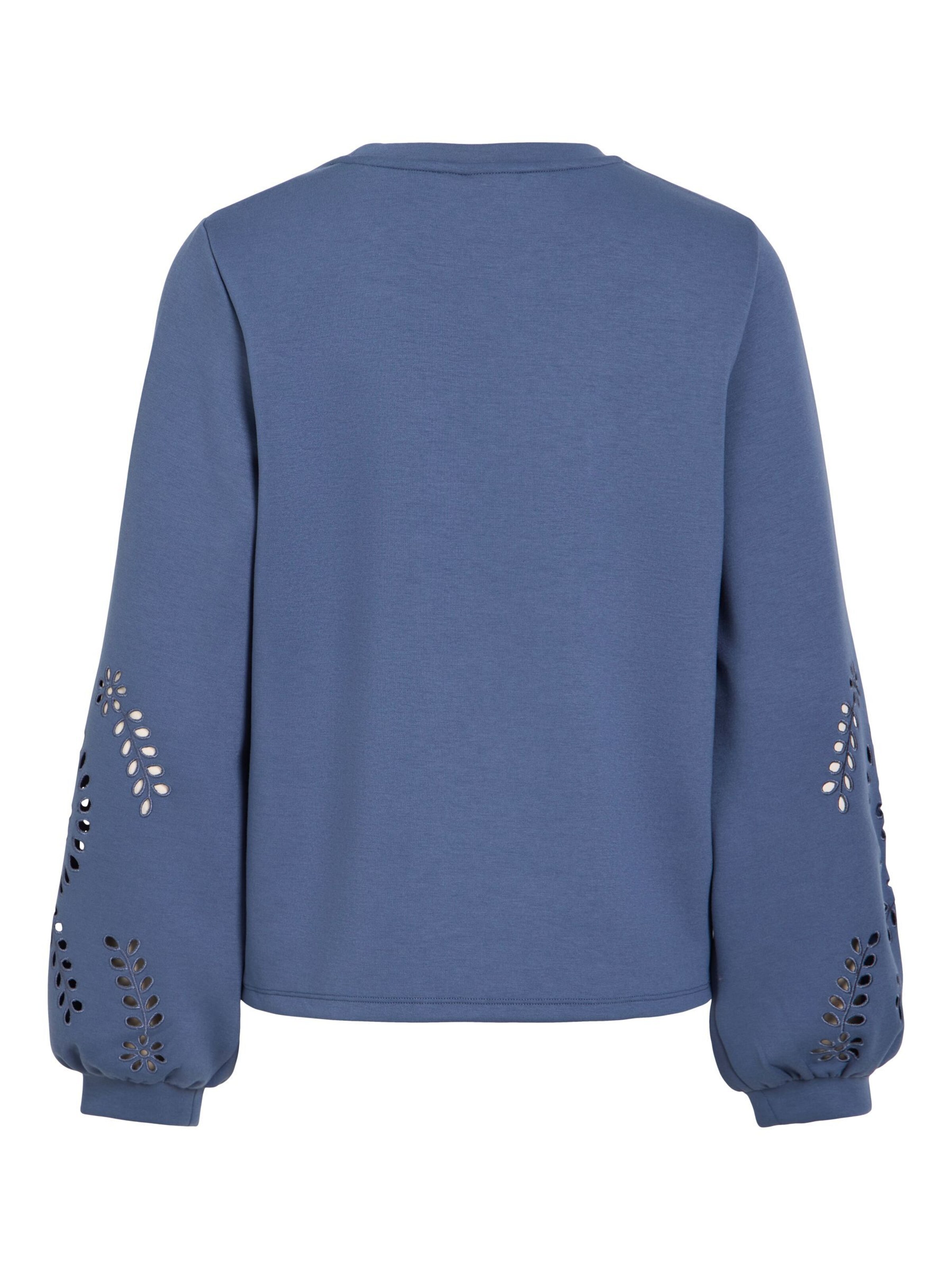 VILA Sweatshirt 'SANDY' in Blau