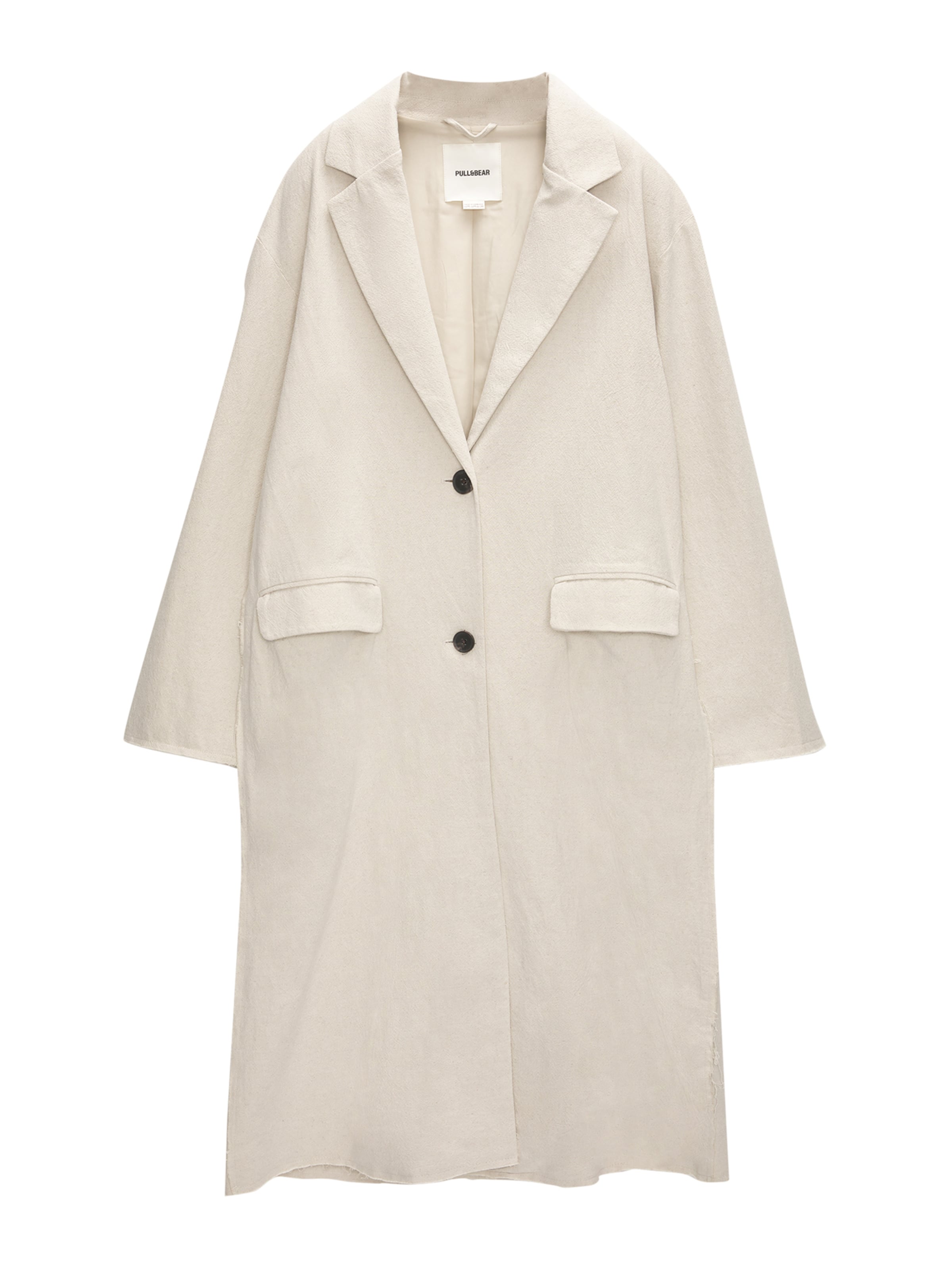 Pull&Bear Overgangsfrakke i beige: forside