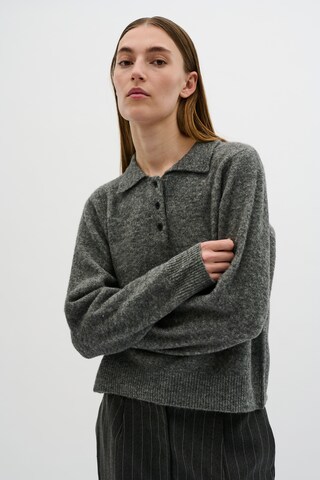 KAREN BY SIMONSEN Sweater 'Noabelle' in Grey: front