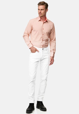 Rusty Neal Slim fit Overhemd in Roze