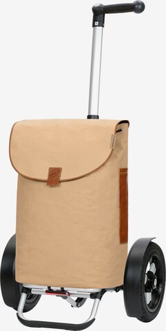 Cabas 'Tura Shopper Saira' Andersen Shopper en beige : devant