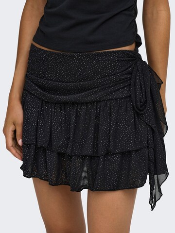 ONLY - Falda en negro