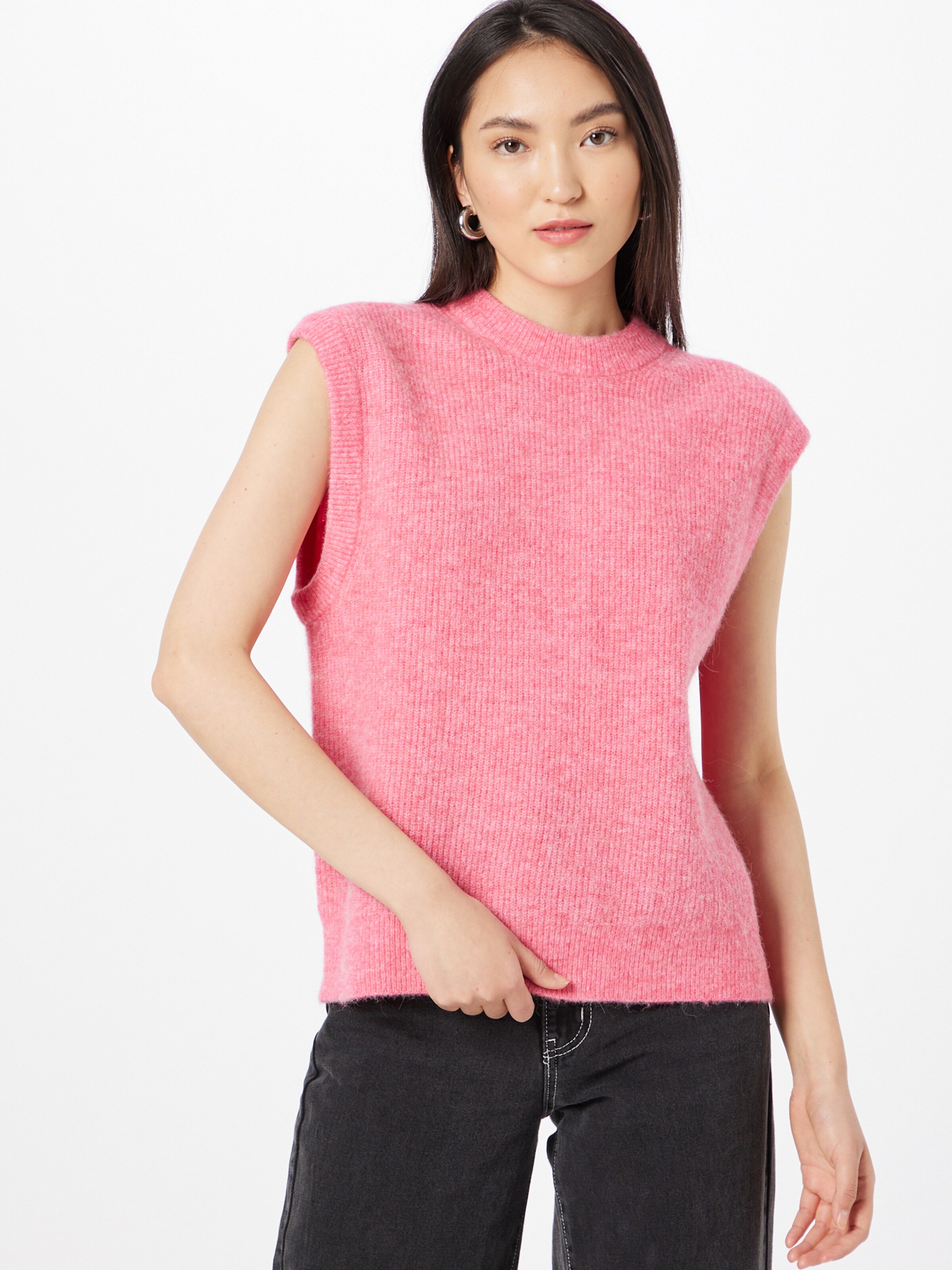 Frauen Pullover & Strick Samsoe Samsoe Pullover 'NOR VEST 7355' in Pinkmeliert - LC34091 Frauen Pullover & Strick Samsoe Samsoe Pullover 'NOR VEST 7355' in Pinkmeliert - LC34091