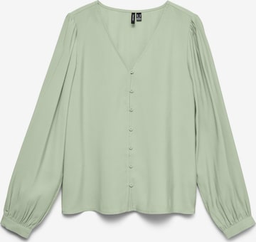 Chemisier 'VMLouisa' VERO MODA en vert : devant