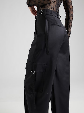 DRYKORN - regular Pantalón cargo 'YOUNG' en negro