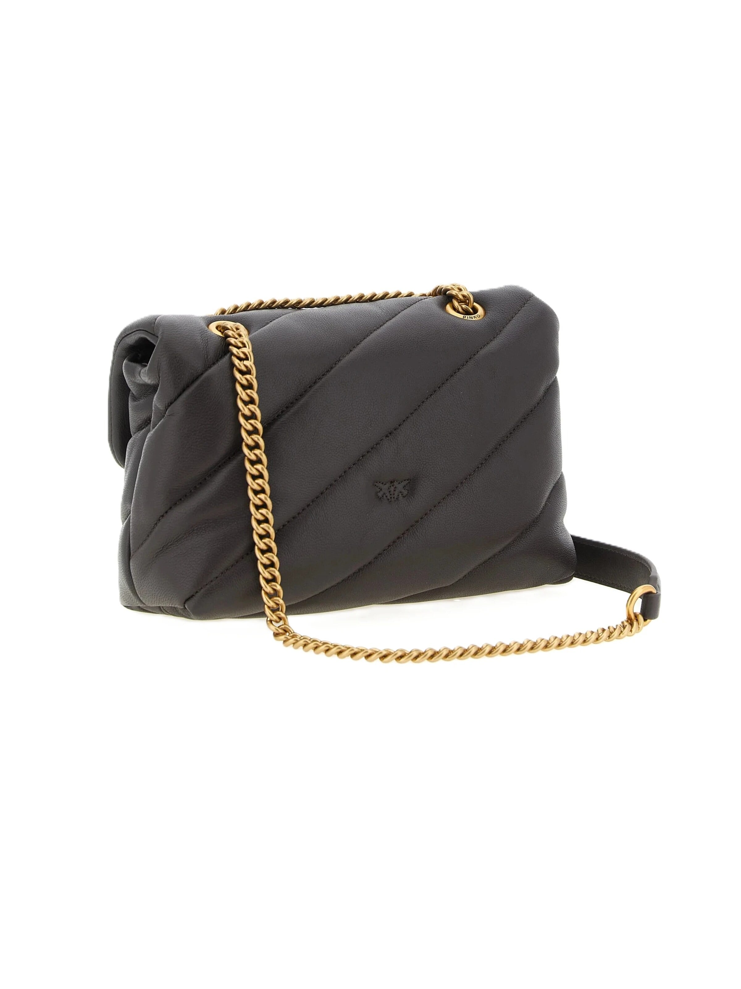 Borsa a spalla '100039 A0F2' di PINKO in marrone