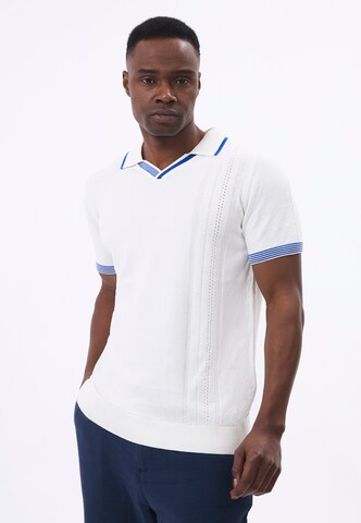T-Shirt Felix Hardy en beige : devant