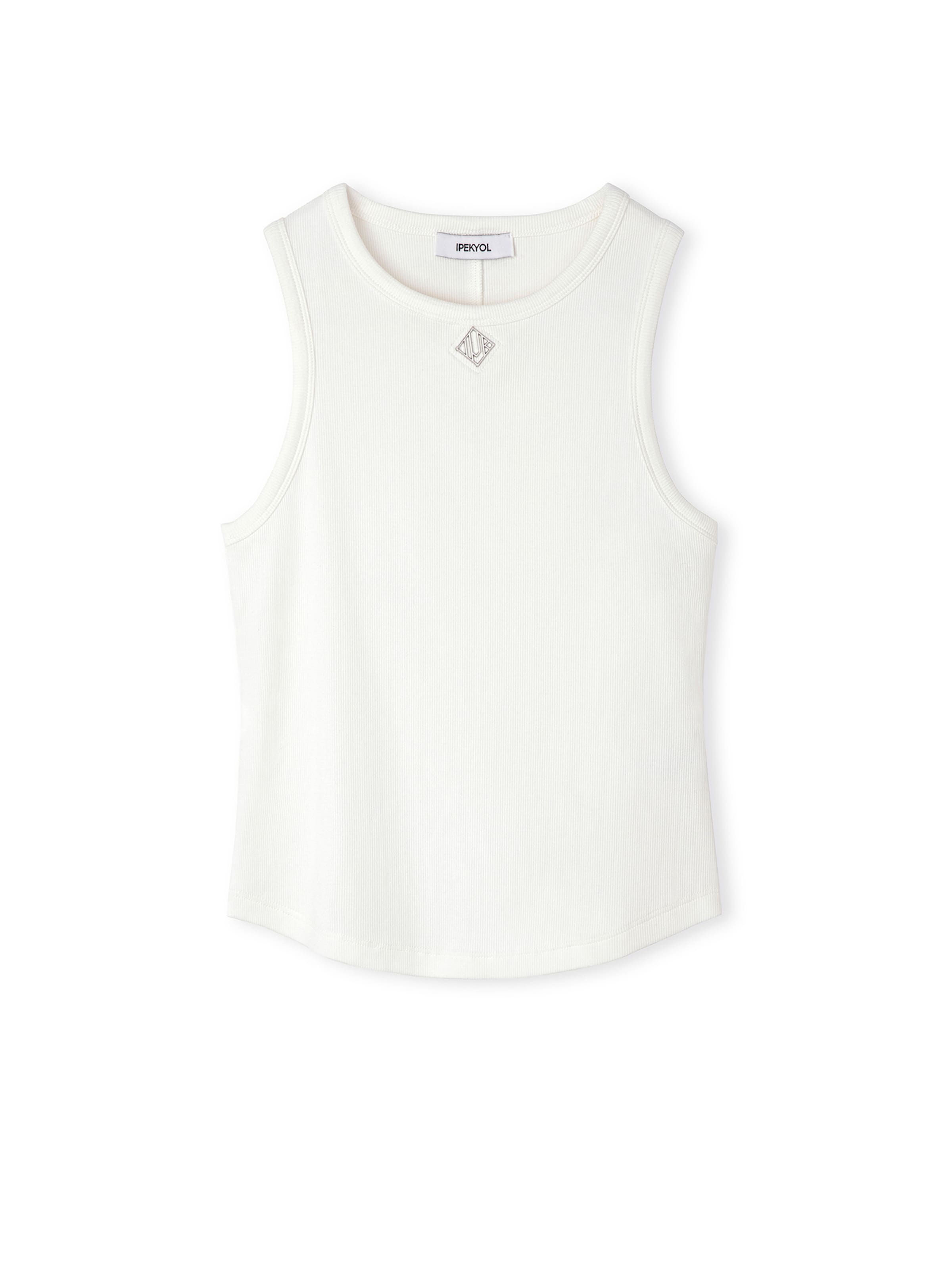 Ipekyol Top in Wit: voorkant