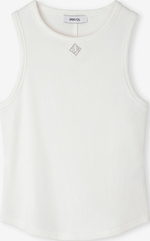 Haut Ipekyol en blanc : devant