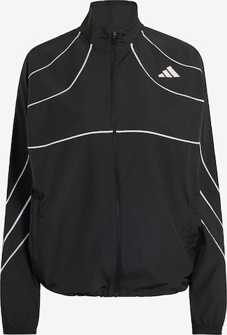 ADIDAS PERFORMANCE Спортивная куртка 'Adizero Archive' в Черный: спереди