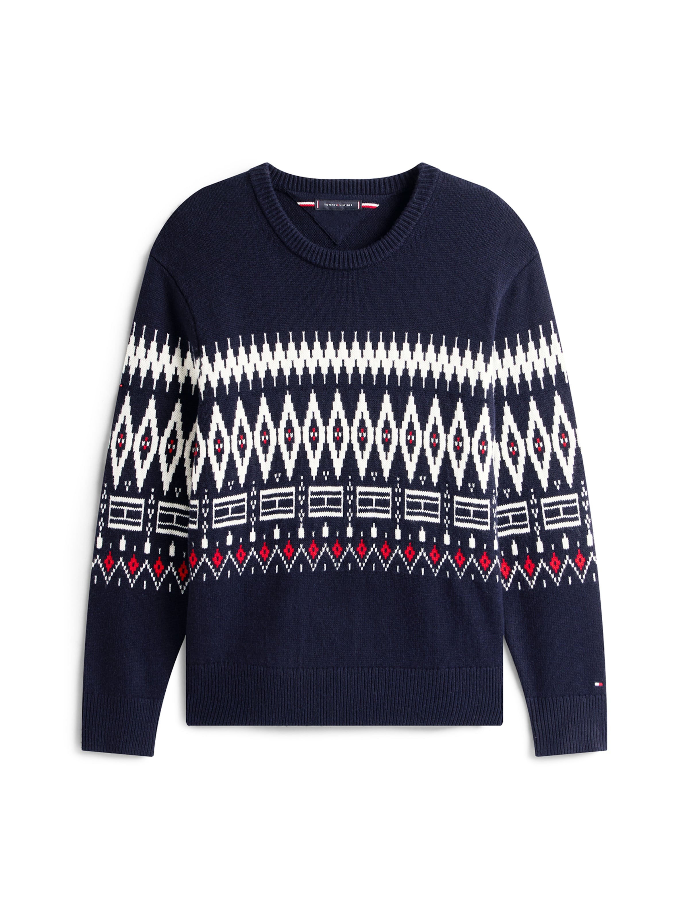 TOMMY HILFIGER Свитер в Синий: спереди