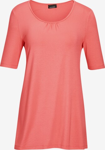 Goldner Shirt in Rood: voorkant