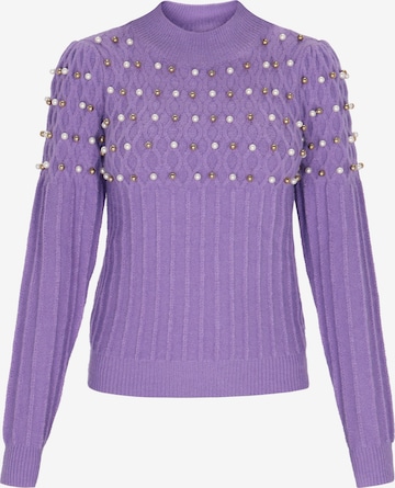 faina Neulepaita värissä lila: etupuoli