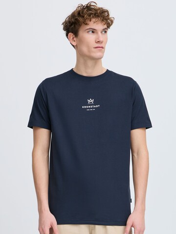 T-Shirt 'Mccarto' Kronstadt en bleu : devant