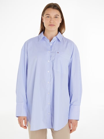 TOMMY HILFIGER Blouse 'Essential' in Blauw: voorkant