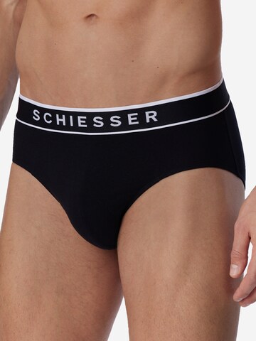 SCHIESSER Slip '95/5 Organic Cotton' in Zwart