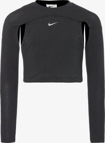 NIKE Funktionsshirt 'Dri-FIT' in Schwarz: predná strana