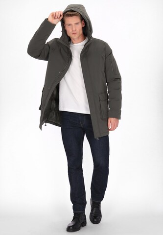 DreiMaster Vintage - Sobretudo meia-estação em verde