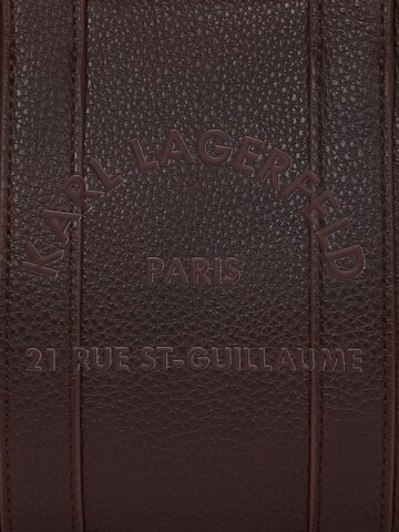 Karl Lagerfeld Handbag 'Rue St-Guillaume' in Brown