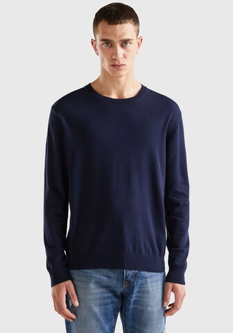 UNITED COLORS OF BENETTON Sweater in Blue: front