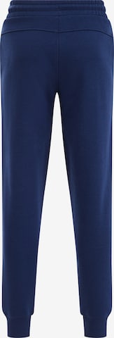 WE Fashion Zúžený Kalhoty – modrá