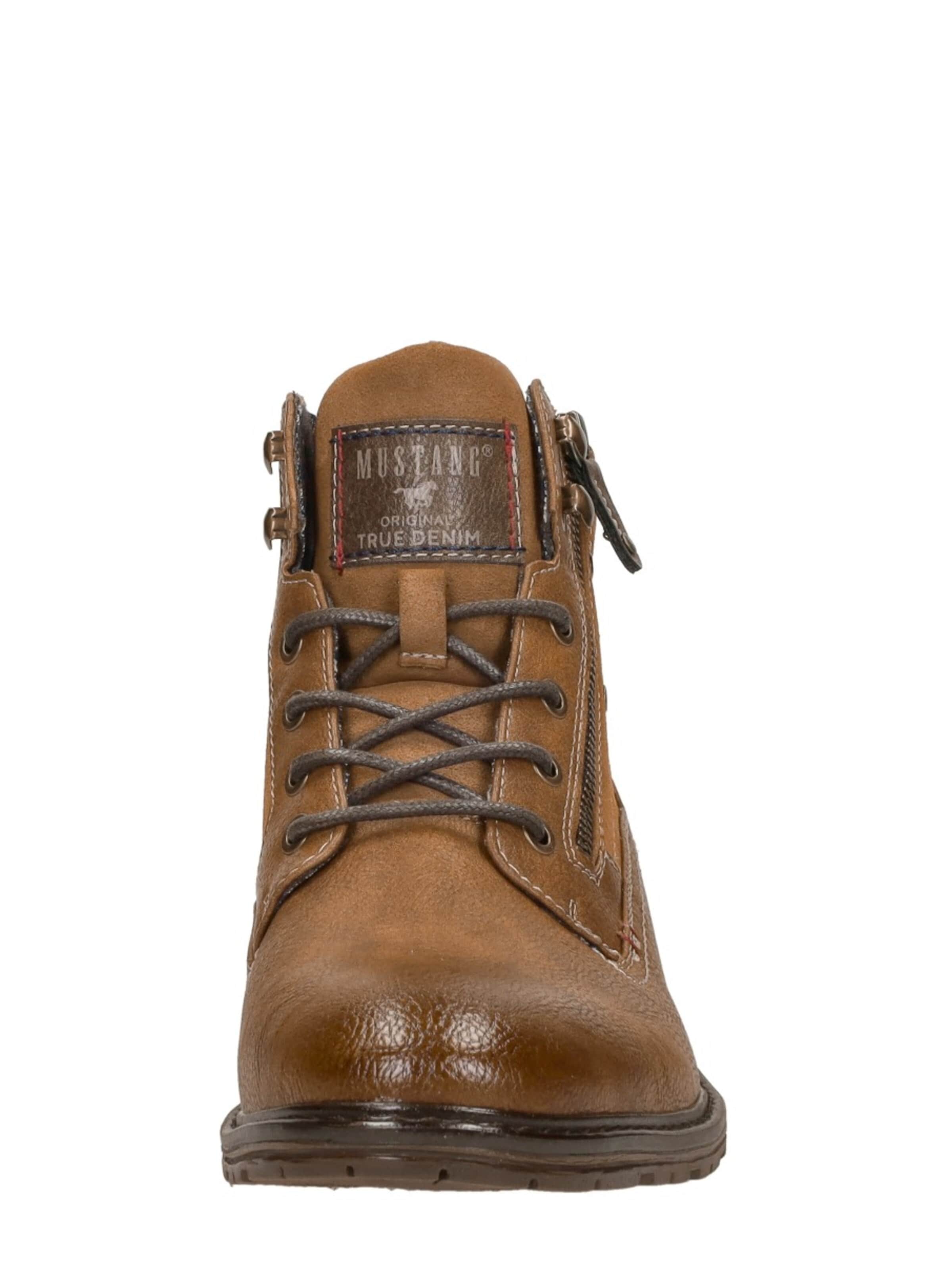 Bottes à lacets 'Heren veterschoenen' MUSTANG en marron