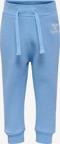 Effilé Pantalon Hummel en bleu : devant