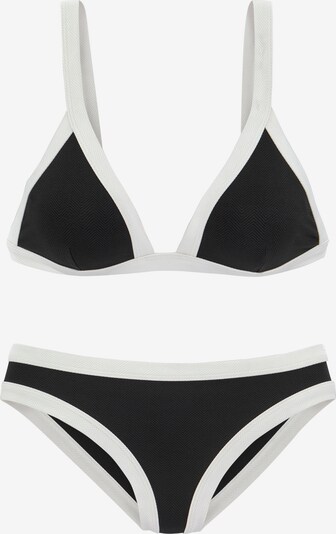 VENICE BEACH Sportbikini in de kleur Zwart / Wit, Productweergave