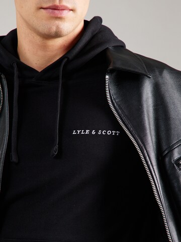 Lyle & Scott - Sweatshirt em preto