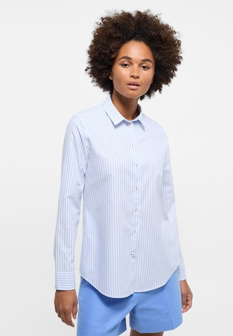 ETERNA Blouse in Blauw: voorkant