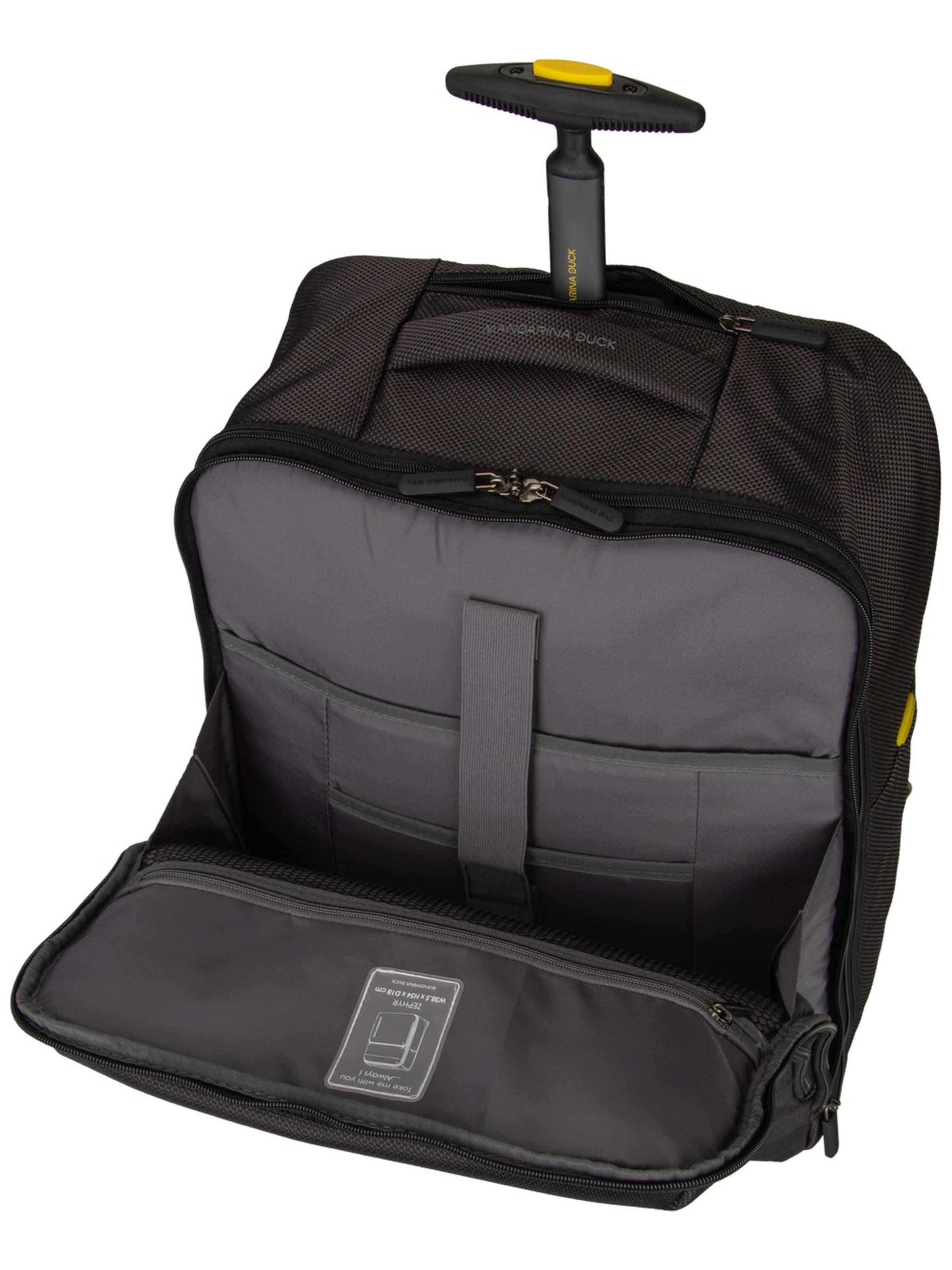 MANDARINA DUCK Backpack 'Zephyr' in Black