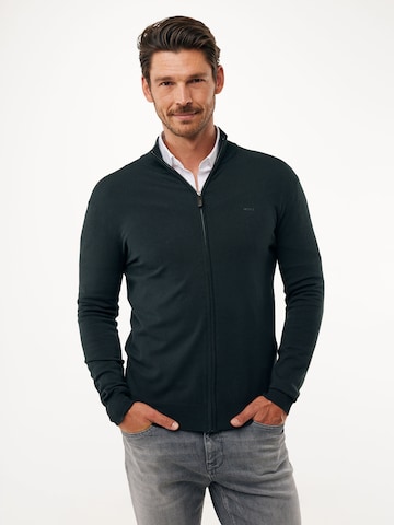 MEXX Вязаная кофта 'Hermon' в Синий: спереди