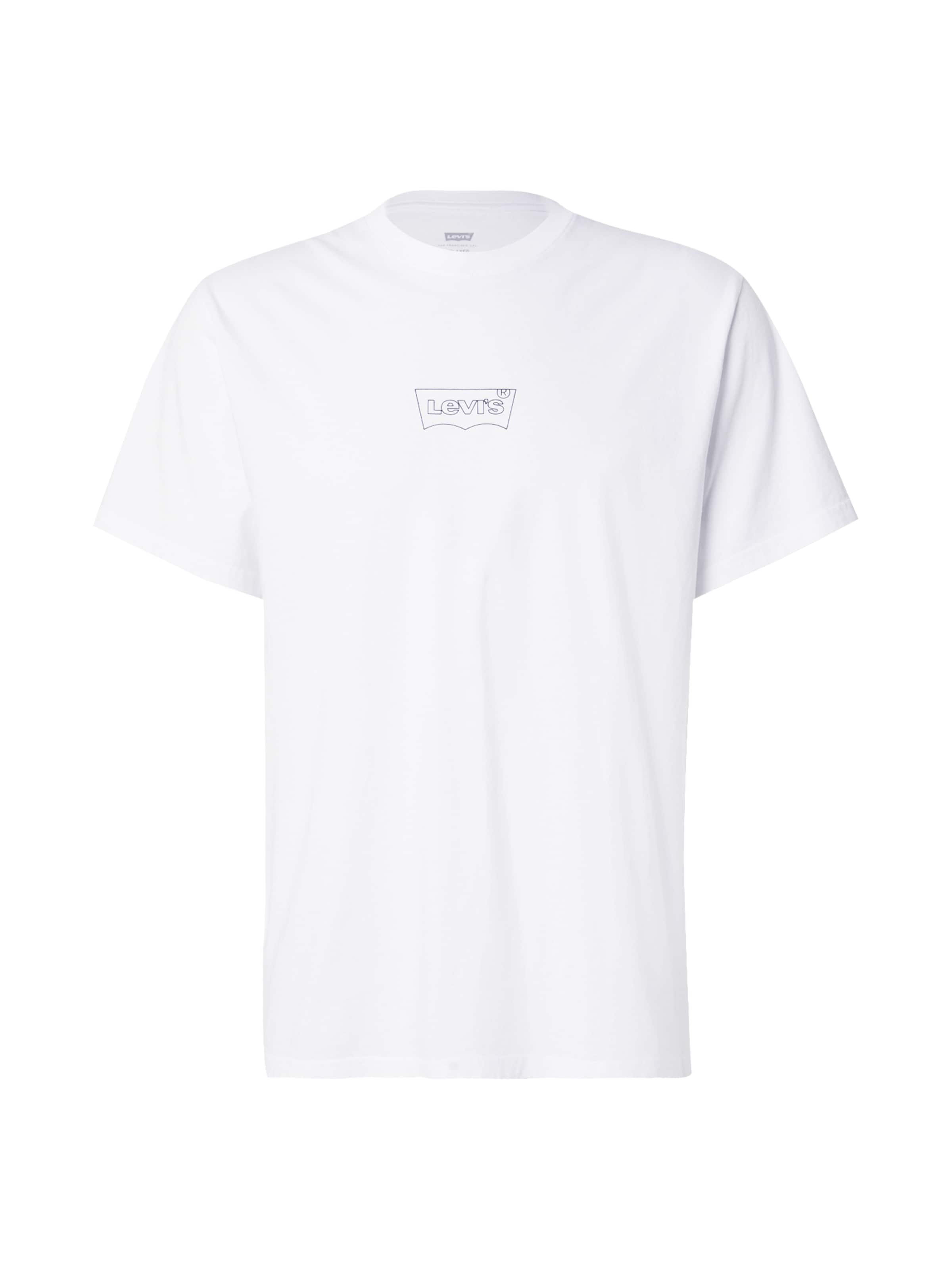 Tricou 'Relaxed Fit Tee' de la LEVI'S ® pe alb: față