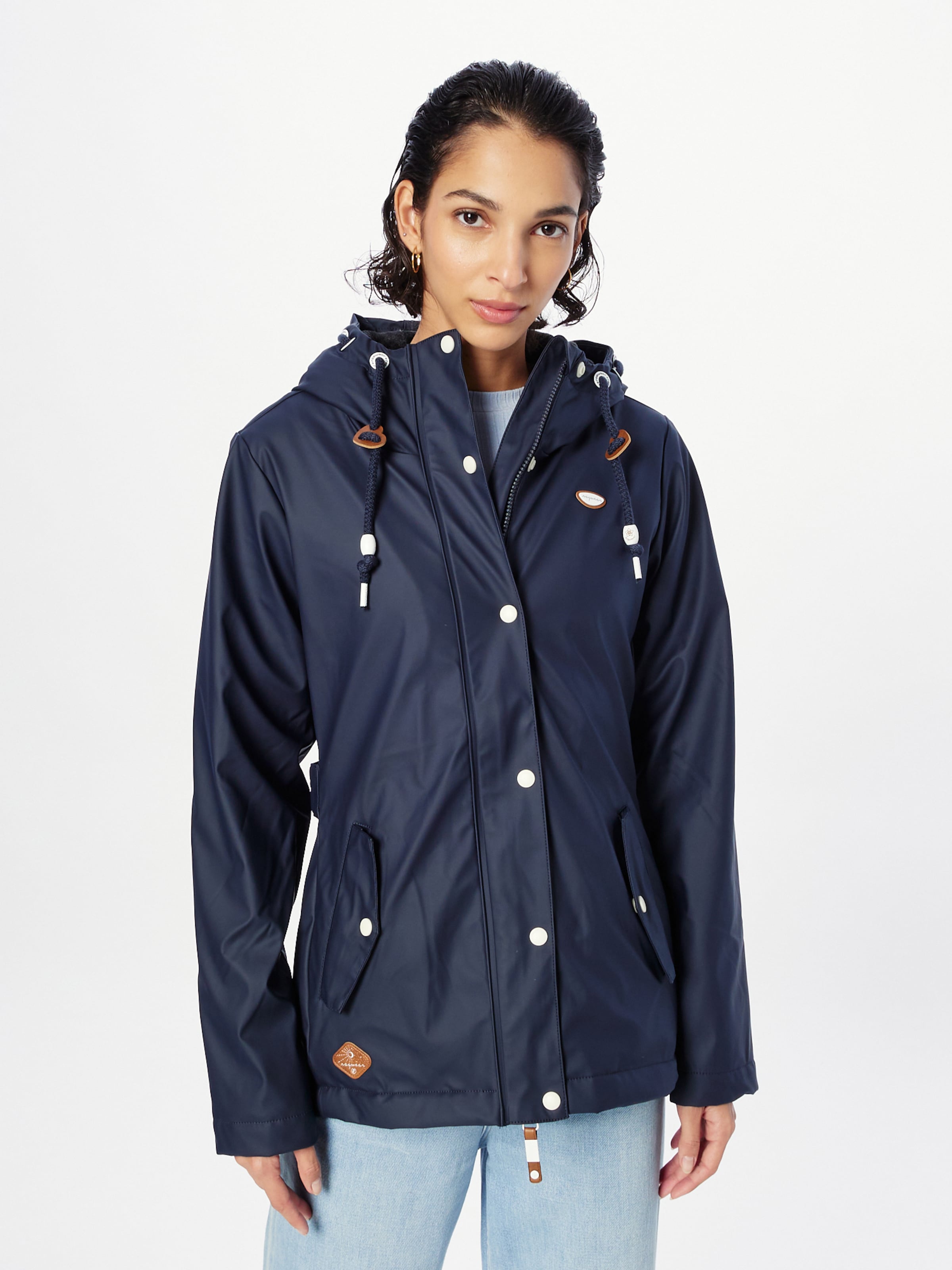 Ragwear Between-Season Jacket 'MARGGE' in Navy | ABOUT YOU