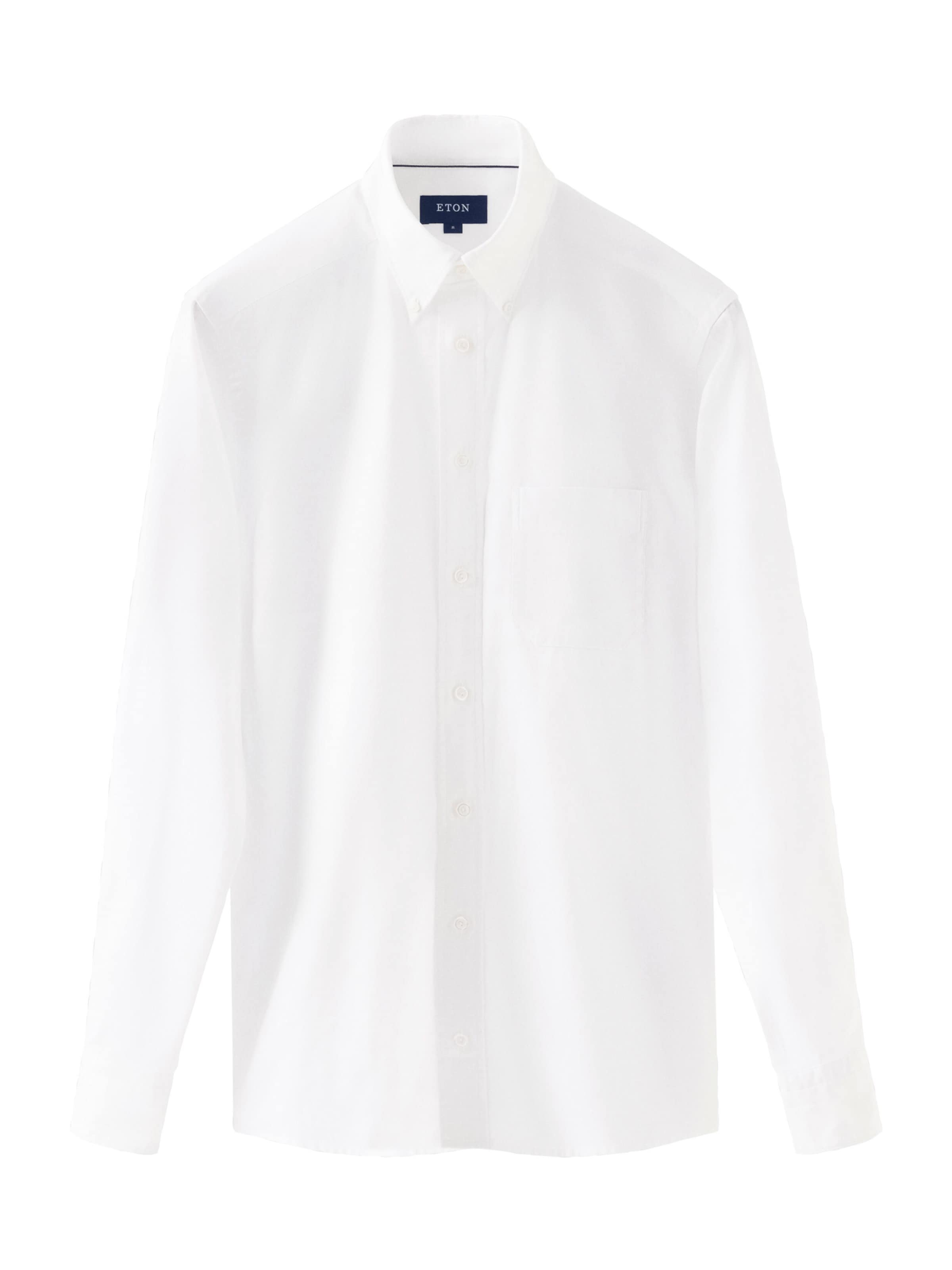 ETON Slim fit Skjorta i vit: framsida