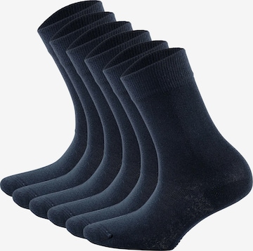 Calzino di Hudson in blu: frontale