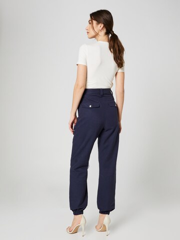 Guido Maria Kretschmer Women Tapered Hose 'Nicola' in Blau