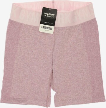 GYMSHARK Shorts in S in Pink: front