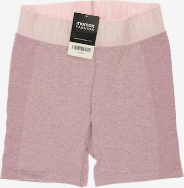 GYMSHARK Shorts S in Pink: predná strana