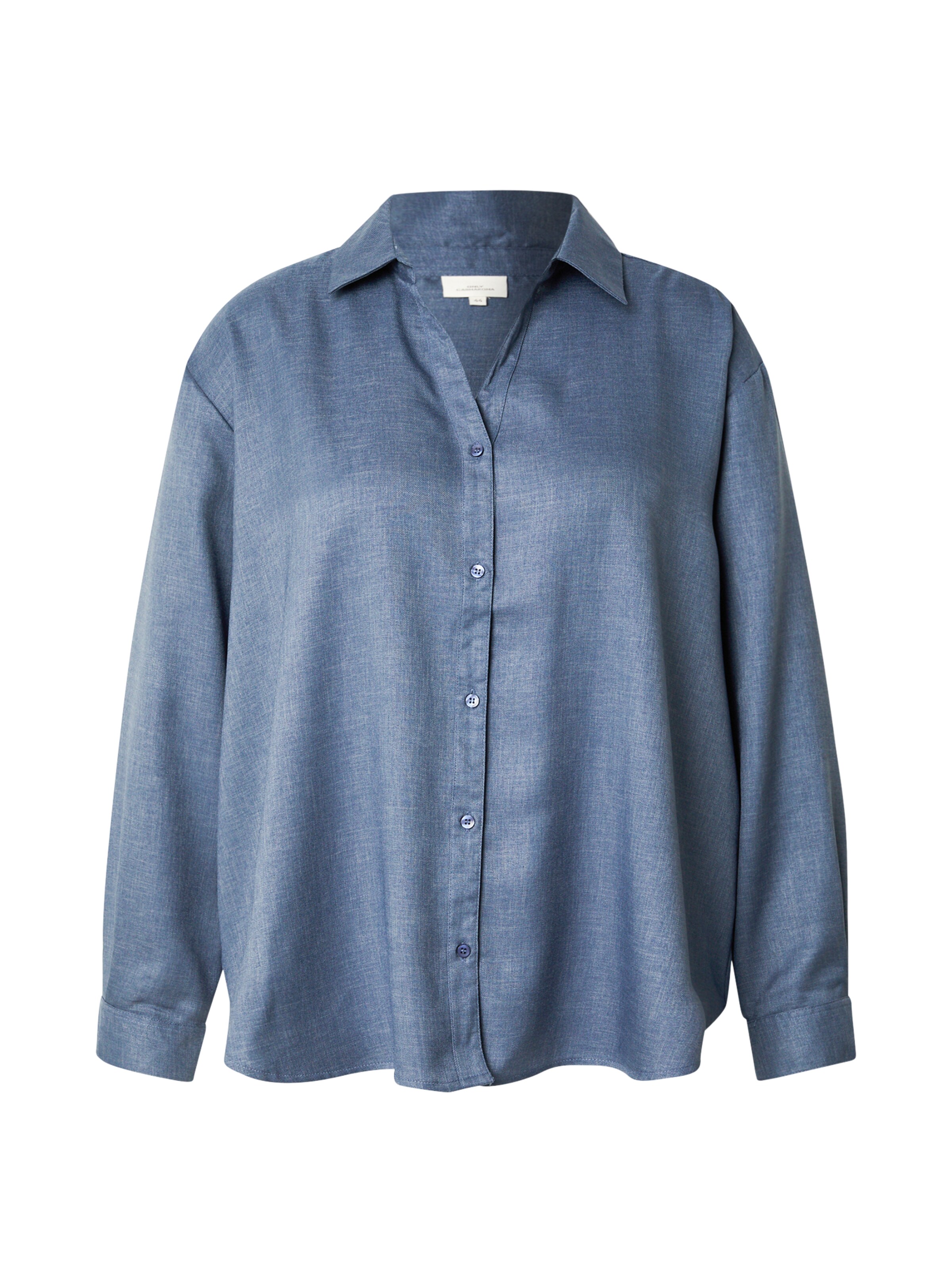 ONLY Carmakoma Bluse 'CARHassy' i blå: forside